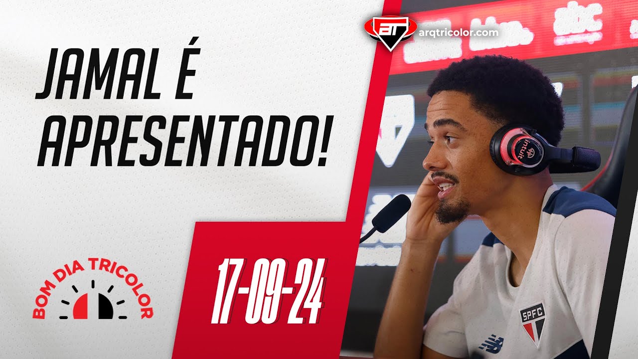 Welcome, Jamal! Lateral é APRESENTADO e fala de AMBIÇÕES no São Paulo | Bom Dia Tricolor
