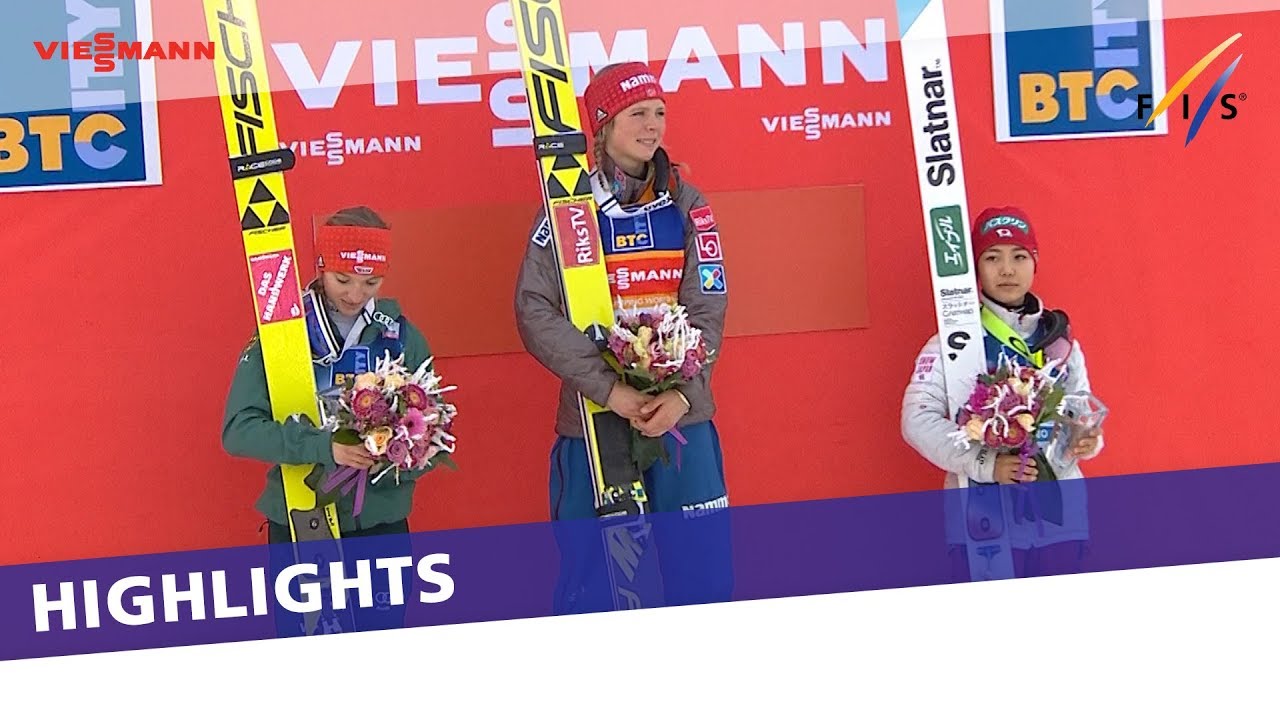 Maren Lundby keeps her winning streak alive in Ljubno Normal Hill| Highlights