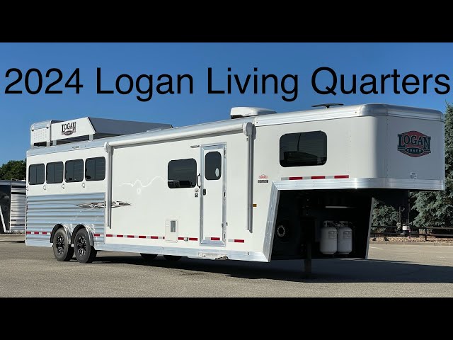 Preview image of 2024 Logan Coach Select 812 4 Horse Living Quarters youtube video