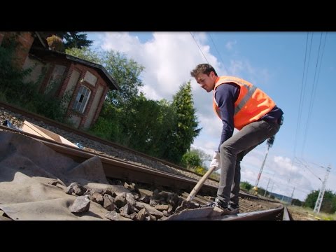 Schotterreinigung im Bahnumweltzentrum - die neue DB Challenge