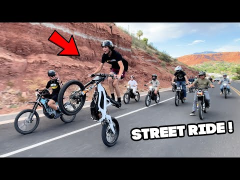 Huge Surron Street Ride!