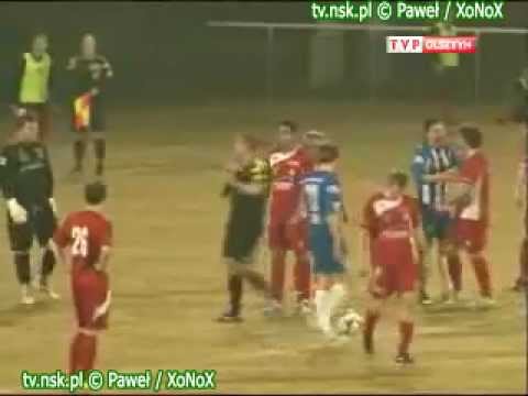 tv.nsk.pl 2012-03-17 Wigry Suwałki - Jeziorak Iława 1-1 (0-1) bramki relacja