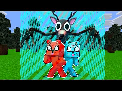 ZAMKNIĘTY W BARIERZE Z JELENIEM z 99 NOCY🌙 w Minecraft