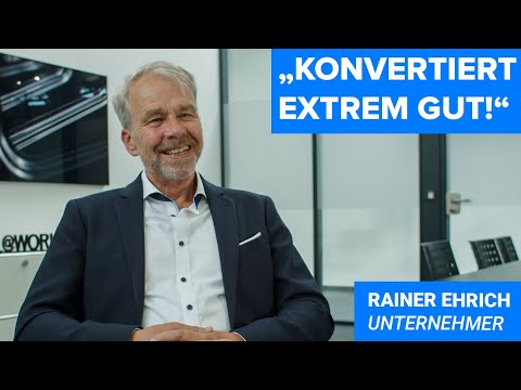 Kundeninterview: "Konvertiert extrem gut!" (Rainer Ehrich)