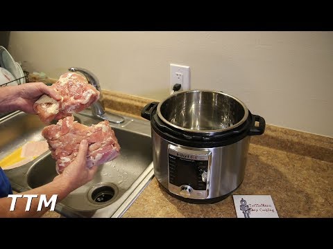 Frozen Chicken Thighs in the Instant Pot Ultra 60