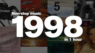 1998 in 1 Hour (Revisited): Non-stop music with some of the top hits of the year.