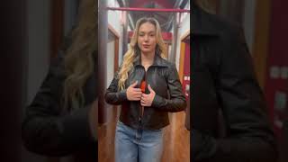 Vídeo Jaqueta Couro Legítimo Preta Trappiche