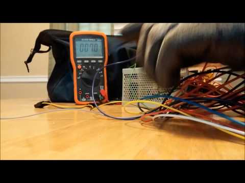 Converting a Computer Power Supply for Electrolysis