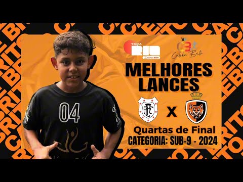 Cortes Calebe - Americano (1) x (0) Real Juventus - Sub 9 - Quartas - Serie Ouro - Taça Rio Banlek