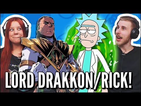JOVENS REAGEM A LORD DRAKKON (Power Rangers) E ANI & MORTY - BAD TRIP - M4RKIM E ANIRAP