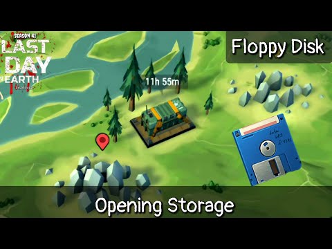 Floppy Disk from Bunker Alfa / Opening Storage in Last Day On Earth / Survival