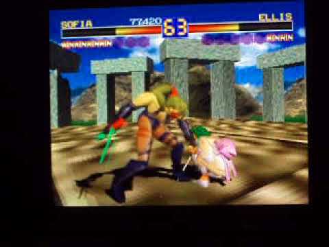 Battle arena toshiden Sofia vs Ellis