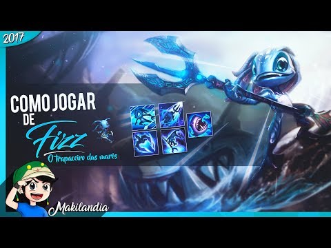 🔴 Como jogar de FIZZ em 13 minutos - League of Legends - Fala do champ S7 ( Melhor Dano e Escape )