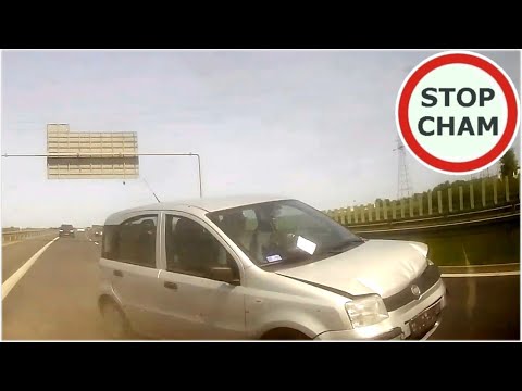 Najechanie na S5 - lusterka dla ozdoby - wypadek