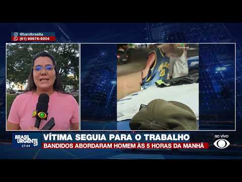 Tentativa de latrocínio: homem foi assaltado e esfaqueado no entorno