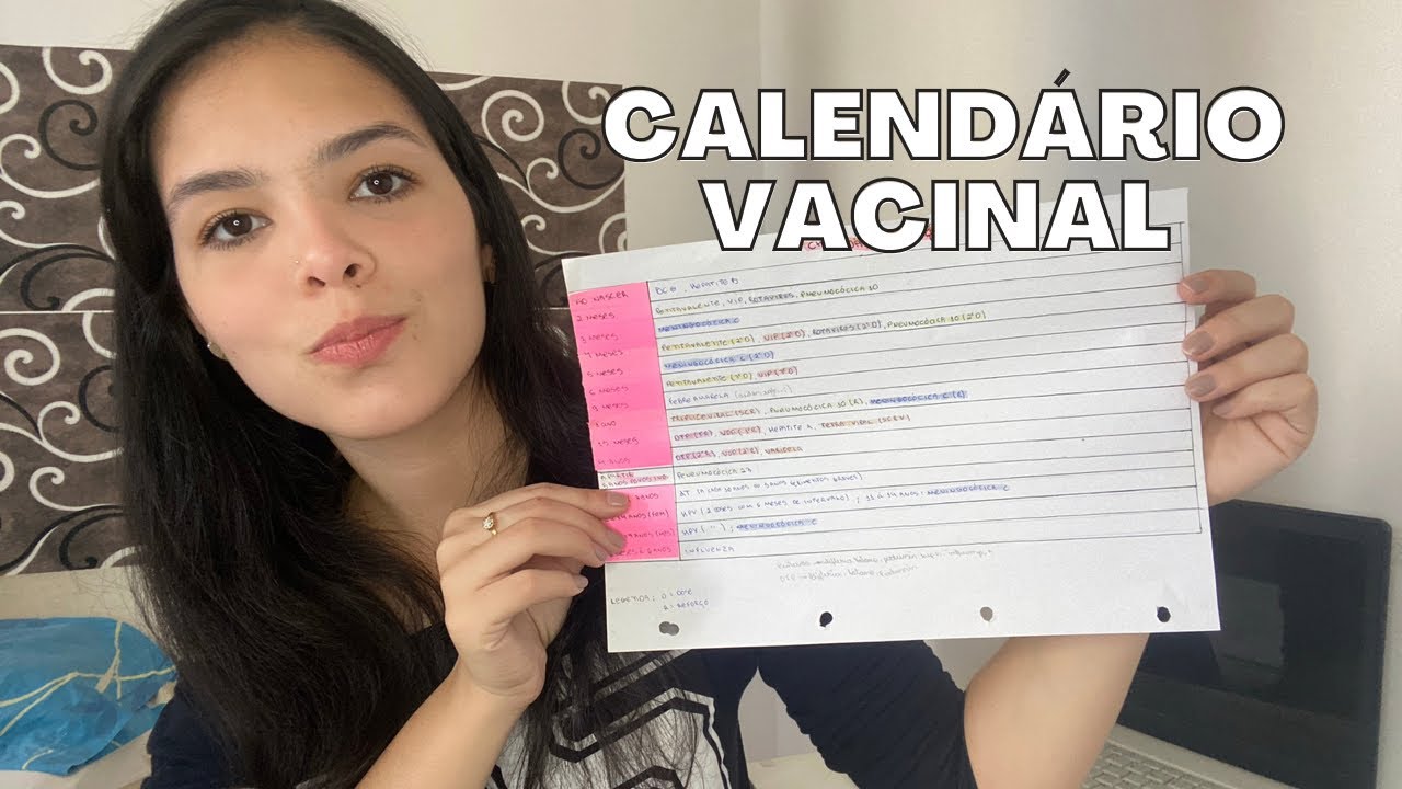 COMO APRENDER TODO CALENDÁRIO VACINAL INFANTIL - DICAS