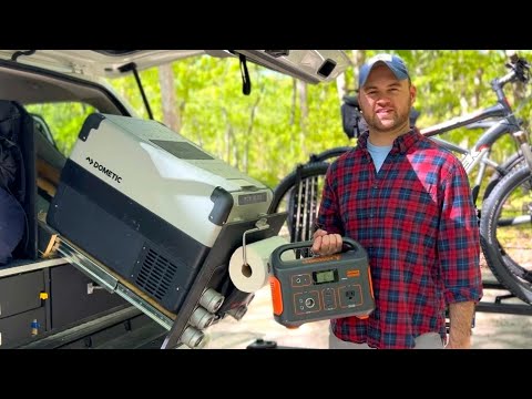 Jackery 500 vs Dometic 45L Fridge - How long will it last?