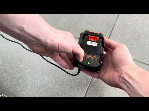 How to Charge Black & Decker Battery | 18V 1.5 amp
