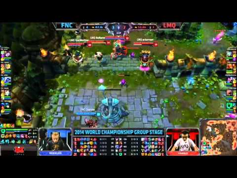 FNC vs LMQ   2014 World Championship Groups C  D1 HIGHLIGHTS