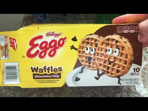 How to cook Waffles!! (Eggo waffles, no toaster) Life changing😱