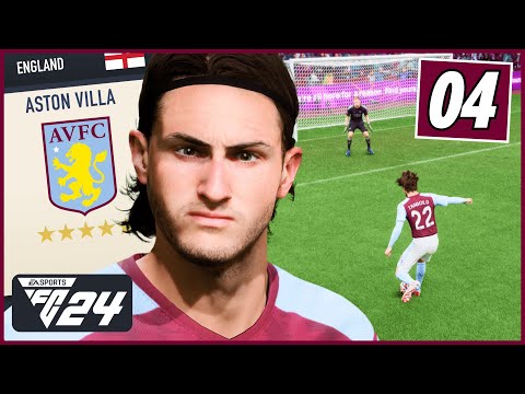 Aston Villa scoring INCREDIBLE last minute winners... Ep4 (EA FC 24 career mode)