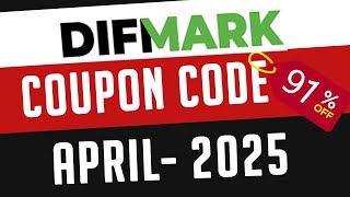 Difmark Coupon Code 2025 🔥 2025 🔥 Updated Today 🔥 Difmark Discount Code 2025