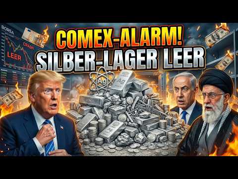 COMEX-Alarm: Silber-Lager fast leer — was die Börse dir NICHT sagt