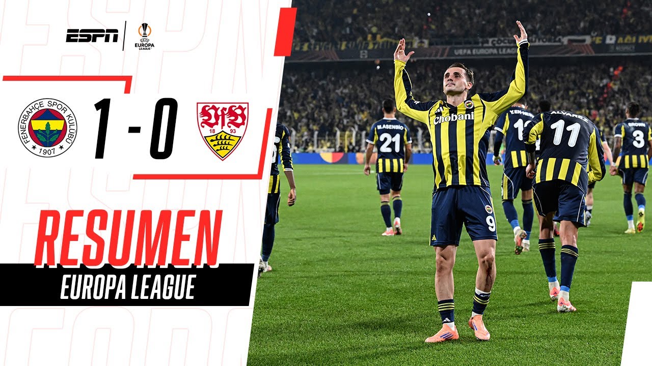 FENERBAHCE FESTEJÓ POR LA MÍNIMA Y SUMÓ SU SEGUNDO TRIUNFO | Fenerbahce 1-0 Stuttgart | RESUMEN