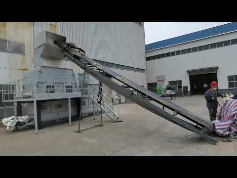 Double Rotors hammer mill,with two 200KW motors,got 15-25 tons sawdust per hour