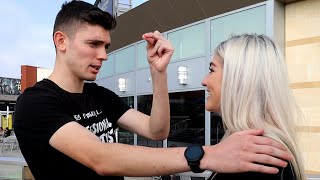 Hypnotized to Think I&#39;m Her Celebrity Crush!? | Full Street Hypnosis Performance (Rapid Induction)