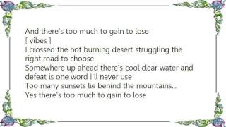 Connie Smith - Too Much to Gain to Lose Lyrics