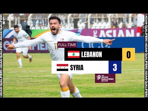 #AsianQualifiers - Full Match - Group A | Lebanon vs Syria
