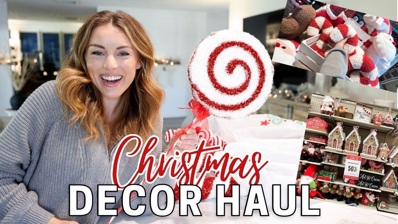 HUGE CHRISTMAS DECOR HAUL & SHOP WITH ME 2023