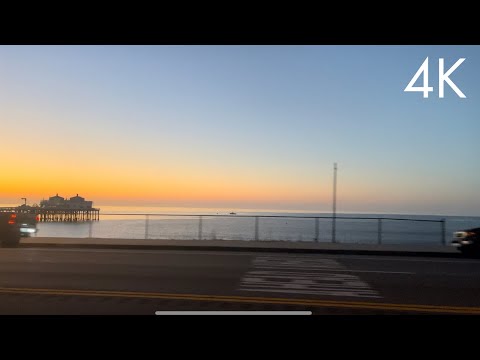 | 4K | Malibu Sunrise from the passenger seat