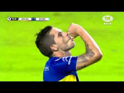 BOCA 3  BOLIVAR 1 - COPA LIBERTADORES 2016 -  Gago puso arriba al Xeneize   Olé 1