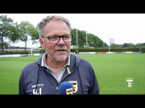 Interview Henk de Jong na afloop van oefenduel FC Groningen - SC Cambuur (0-3)