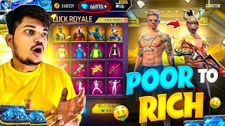 Free Fire New Bundles & Emote Luck Royal 😍 NOOB To PRO😱 Got 98% Luck - Garena Free Fire