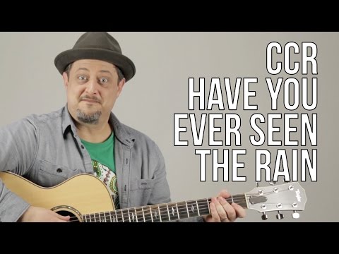 Creedence Clearwater Revival Have You Ever Seen The Rain Guitar Lesson + Tutorial