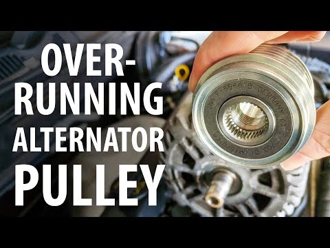 How to: Test & replace overrunning alternator pulley (OAP) Ford, VW, Audi etc
