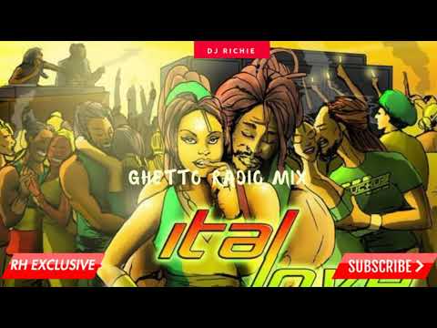 DJ RICHIE GHETTO RADIO REGGAE BLING SHOW MIX 2018 LIVE ON GHETTO RADIO.MY FIRST TIME ON LIVE MIX JAH