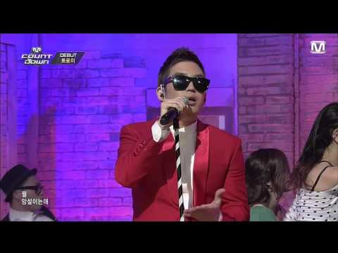 140313　TROY　GREEN LIGHT @ M countdown