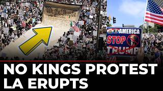 Anti-Trump Protests LIVE: Huge ‘No Kings’ Rally in Los Angeles Against Donald Tr