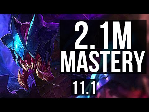 REK'SAI vs LILLIA (JUNGLE) (DEFEAT) | 2.1M mastery, 400+ games | EUW Diamond | v11.1