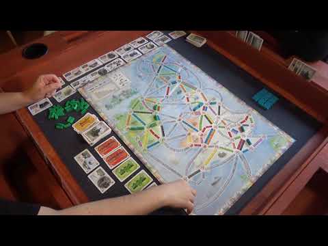 Hetvenkettedik rész - Játsszunk Ticket to Ride UK térképen! - A kocka el van vetve