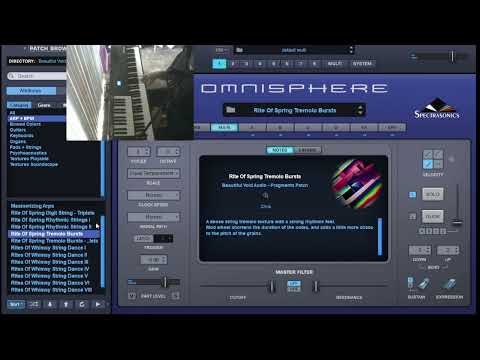 Fragments for Omnisphere 2 -  ARPS Playthrough