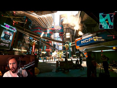 Asmon BLOWN AWAY by Cyberpunk 2077