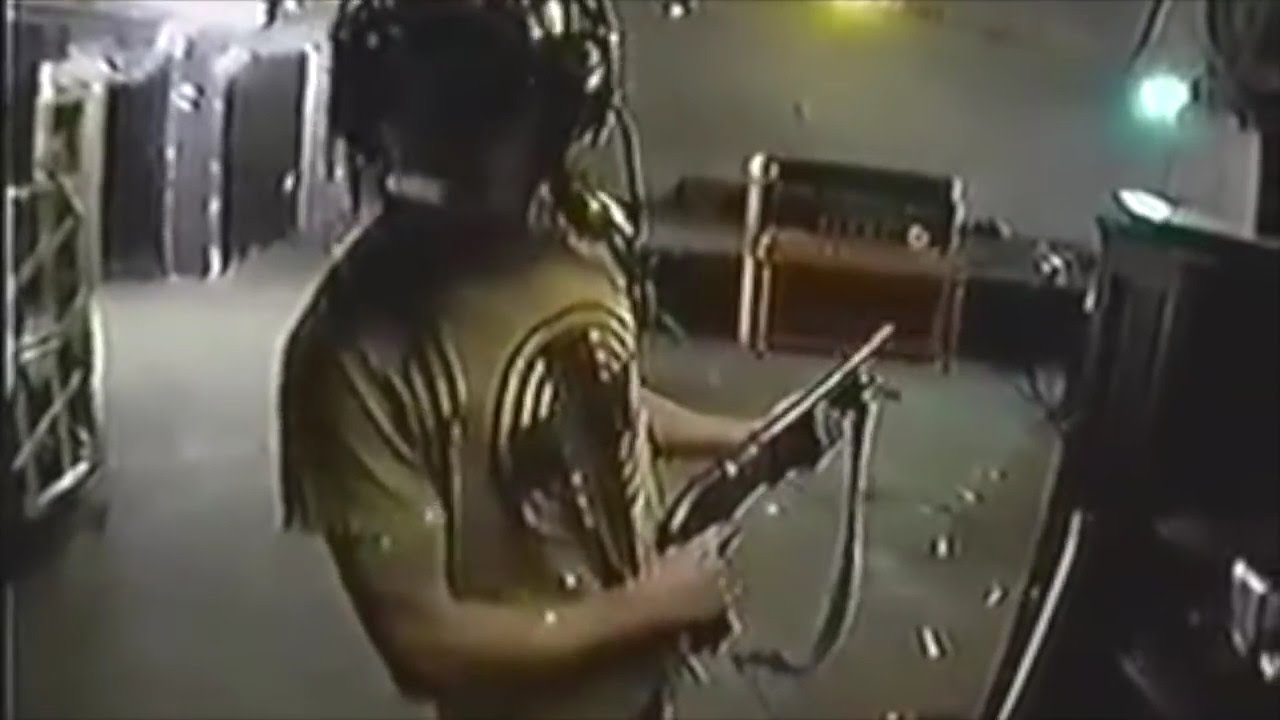 Tool's Maynard Shoots Piano - YouTube