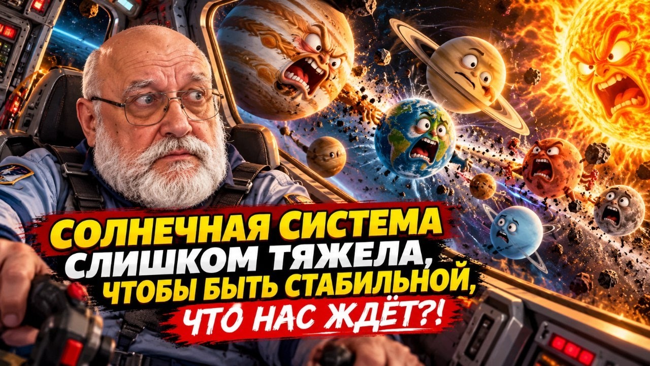 Солнечная система слишком тяжела, чтобы быть стабильной, что нас ждёт?