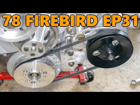 454 Engine Swap: Harmonic Balancer Install/Pinning and Engine Accessories (78 Firebird Ep.31)