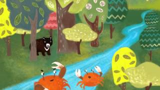 圖畫故事篇 撒奇萊雅語-6 Kamu nu kalong (螃蟹說)